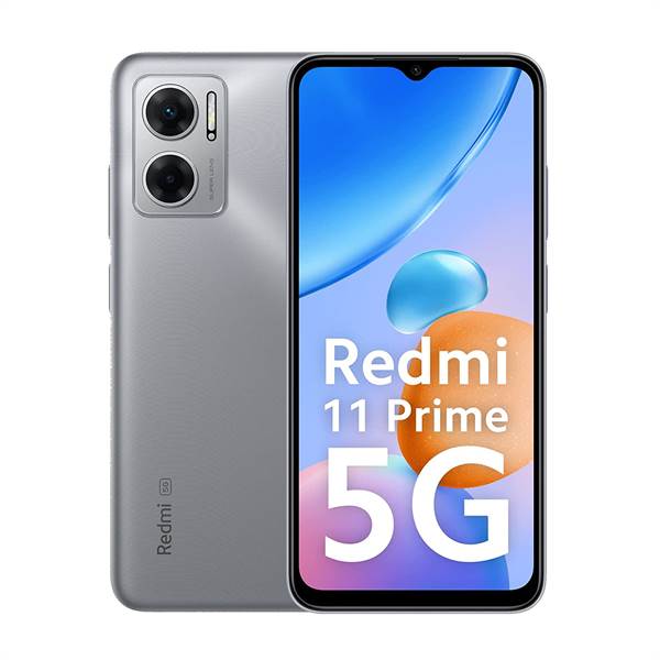 Redmi 11 Prime 5G (Chrome Silver, 4GB RAM 64GB ROM)